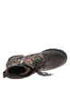 Thumbnail Bottines en cuir multicolores à talon décroché moyen pourvues d'un zip latéral - Image 5