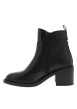 Thumbnail Bottines Palma vernies noires à talon décroché moyen pourvues d'un zip latéral - Image 3