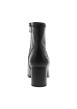 Thumbnail Boots noir avec un talon décroché moyen munies d'un zip latéral - Image 4