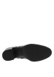 Thumbnail Boots en cuir noires avec un talon décroché moyen et une fermeture à zip - Image 6