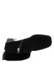 Thumbnail Boots en cuir noir à talon décroché haut dotées d'un zip latéral - Image 5