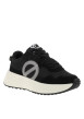 Thumbnail BasketsCarter Jogger en cuir noires à talon compensé bas pourvues de lacets - Image 2