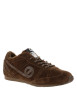 Thumbnail Tennis Evo Run en cuir marron à talon plat pourvues de lacets bicolores - Image 2
