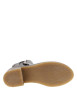 Thumbnail Boots en cuir moka à talon décroché moyen dotées d'un zip latéral - Image 6