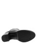 Thumbnail Boots en cuir noir à talon décroché haut dotées d'un zip latéral de fermeture - Image 6