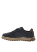 Thumbnail Sneakers bleu marine à talon plat pourvues de lacets et d'un zip latéral - Image 3