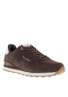 Thumbnail Baskets avec un revêtement en cuir nubuck marron pourvu d'un talon plat - Image 2