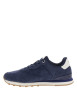 Thumbnail Baskets avec un revêtement en cuir nubuck bleu pourvu d'un talon plat - Image 3