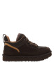 Thumbnail Baskets M Lowmel en cuir marron à talon plat pourvues de lacets épais