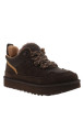 Thumbnail Baskets M Lowmel en cuir marron à talon plat pourvues de lacets épais - Image 2