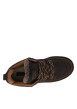 Thumbnail Baskets M Lowmel en cuir marron à talon plat pourvues de lacets épais - Image 5