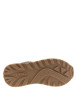 Thumbnail Baskets running Clement Worn en cuir kaki à talon plat pourvues de lacets - Image 6
