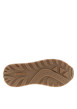 Thumbnail Baskets running Clement Worn en cuir bleu marine à talon plat pourvues de lacets - Image 6