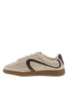 Thumbnail Tennis Simona Nairobi/Serraje en cuir camel à talon plat et lacets - Image 3