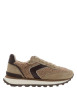 Thumbnail Baskets running Clodette Nairobi/Serraje en cuir camel à talon plat