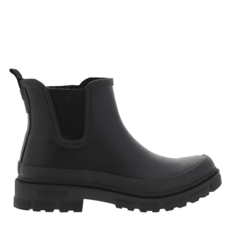 Bottines Lua Smooth noires à talon décroché bas...