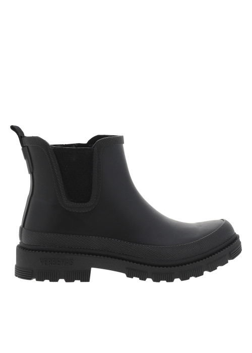 Bottines Lua Smooth noires à talon décroché bas pourvues de goussets élastiqués