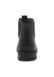 Thumbnail Bottines Lua Smooth noires à talon décroché bas pourvues de goussets élastiqués - Image 4