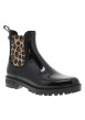 Thumbnail Boots Gaudi Brillo vernies noir à talon décroché bas avec goussets élastiqués - Image 2