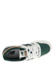 Thumbnail Tennis 480 en cuir vertes et beiges à talon plat pourvues de lacets - Image 5