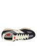 Thumbnail Tennis 471 en cuir noires et grises avec un talon plat et des lacets - Image 5