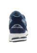 Thumbnail Baskets running 2002 en cuir bleu marine avec un talon plat et des lacets - Image 4