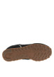 Thumbnail Baskets running 373 en cuir noires avec un talon plat et des lacets - Image 6