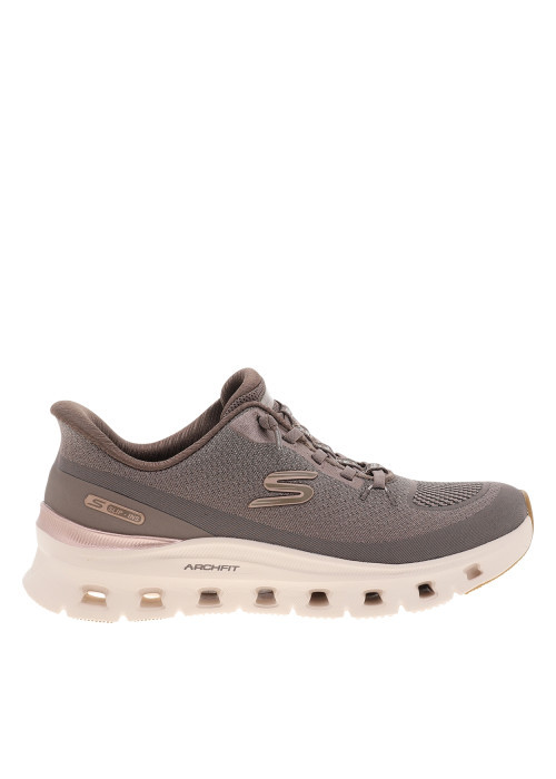 Baskets de running Fit Glide-Step taupe à...