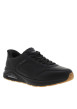 Thumbnail Sneakers noir à talon plat avec un amorti à bulle d'air sur la semelle - Image 2