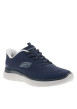 Thumbnail Baskets de running Slip-Ins en tissu mesh bleu marine dotées de slip-on - Image 2