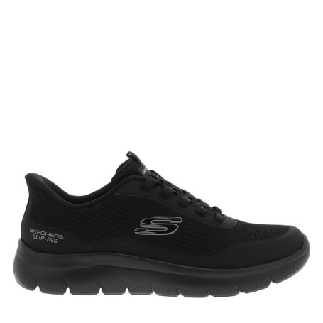 Baskets running Summits Leyter noires à talon...