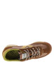 Thumbnail Baskets running femme marron brillantes à double laçage et bout renforcé - Image 5