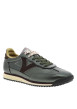 Thumbnail Baskets running kaki brillantes à double paires de lacets avec le bout renforcé - Image 2