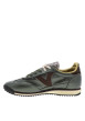 Thumbnail Baskets running kaki brillantes à double paires de lacets avec le bout renforcé - Image 3