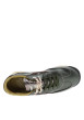 Thumbnail Baskets running kaki brillantes à double paires de lacets avec le bout renforcé - Image 5