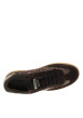 Thumbnail Tennis chocolat en cuir avec un revêtement pailleté pourvues d'un talon plat - Image 5