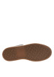 Thumbnail Tennis en cuir tan et bleu marine avec un talon plat et des lacets - Image 6