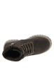 Thumbnail Boots marron à talon décroché bas et à zip et lacets ronds bicolores - Image 5