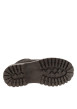 Thumbnail Boots marron à talon décroché bas et à zip et lacets ronds bicolores - Image 6