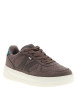 Thumbnail Tennis marron à talon plats pourvues d'aérations et de lacets - Image 2
