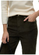 Thumbnail Pantalon en coton kaki coupe bootcut pourvu de poches plaquées - Image 4