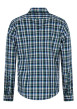 Thumbnail Chemise en coton à carreaux avec une coupe droite et un col américain - Image 2