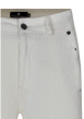 Thumbnail Pantalon 4 poches blanc à coupe ample pourvu d'une fermeture par zip et bouton - Image 3