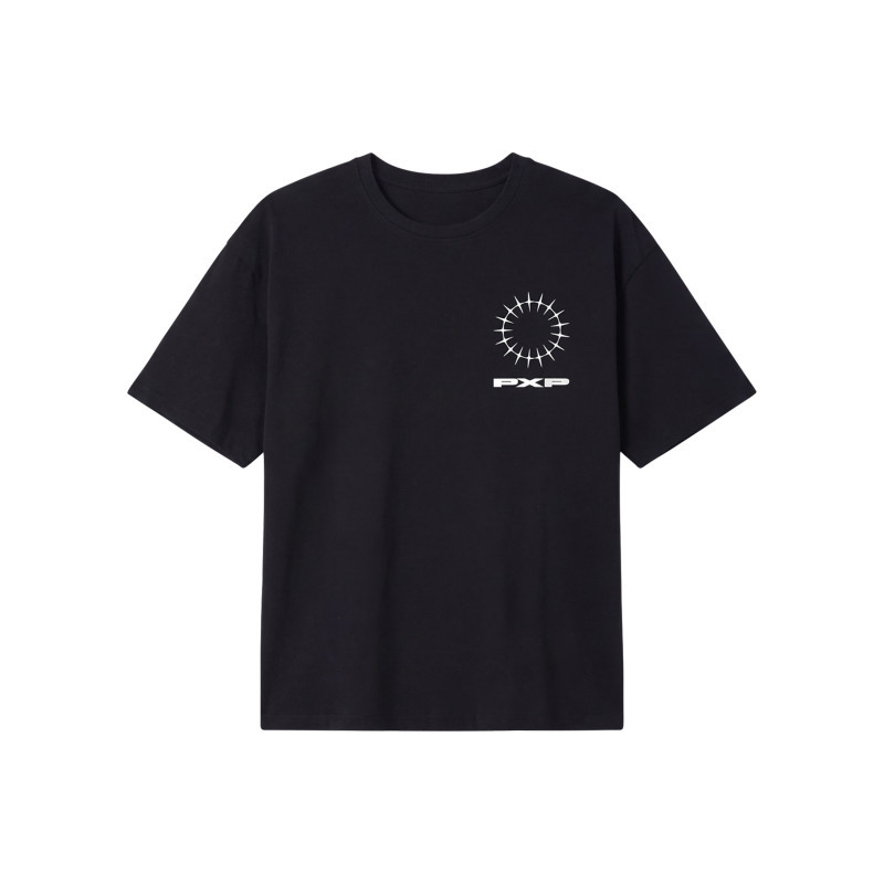 Project X - T-shirt Noir à Col Rond En Coton Orné D'un Imprmé Logotypé Au Dos - Noir Project X - T-shirt Noir à Col Rond En Coton Orné D'un Imprmé Logotypé Au Dos - Noir