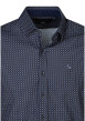 Thumbnail Chemise bleu marine à motifs floraux dotée d'une coupe ajustée - Image 3