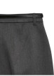 Thumbnail Pantalon chino anthracite à coupe droite pourvu d'une fine ceinture - Image 2