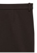 Thumbnail Pantalon chino marron à coupe droite pourvu d'une fermeture par zip et agrafe - Image 2