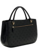 Thumbnail Sac à main noir en simili-cuir gauffré avec des breloques cloutées Guess - Image 2