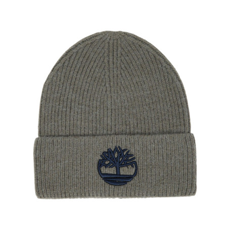 Bonnet tilleul en tricot côtelé pourvu d'un...