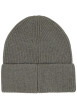 Thumbnail Bonnet tilleul en tricot côtelé pourvu d'un revers avec le logo brodé - Image 2